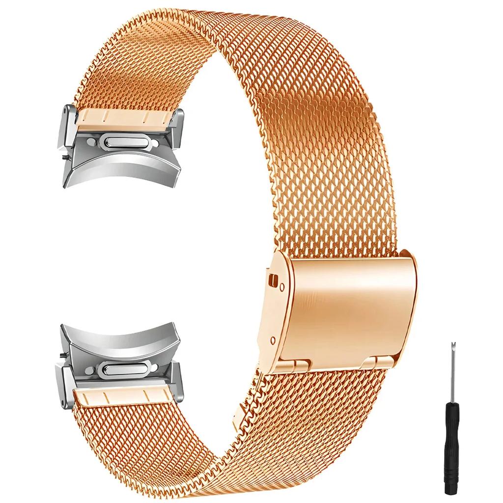 Edelstahlarmband ohne Lücken für Samsung Galaxy Watch 4 5 6 7 40 44mm 6 4 Classic 43mm 47mm Metallarmband für Galaxy 5Pro