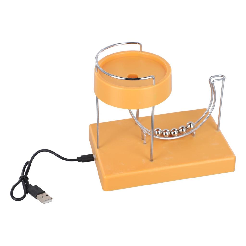 Newton's Pendulum Sculpture Educational Art Demonstrating Conservation Laws