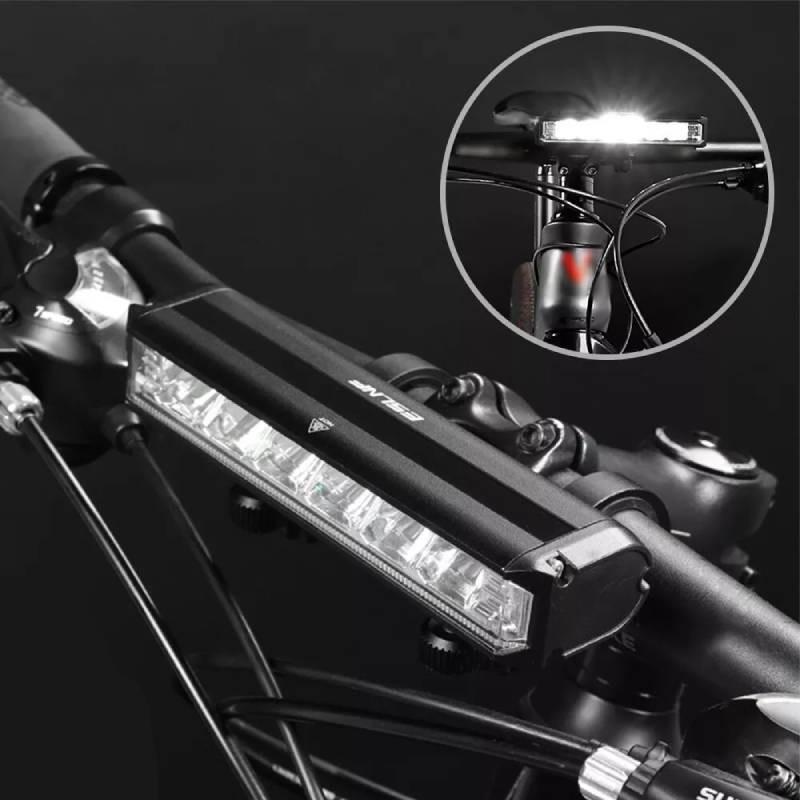 Bicycle Mtb Bike Led Light Usb Rechargeable Waterproof Cycling Front Headlight