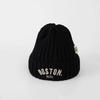 Baby hat new wool hat cute super cute boy and girl baby pullover hat autumn and winter children's knitted pullover hat