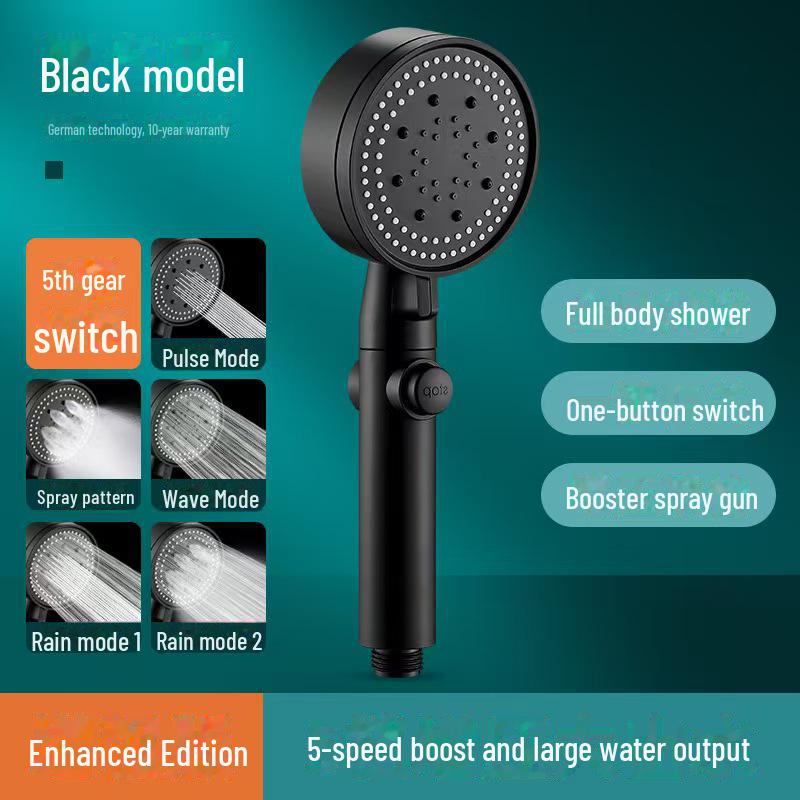 

Комплект ручного душа Black Warrior с кронштейном