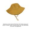 Fisherman Hat With Foldable For Outdoor Activities Big Brim Fisherman Hat Korean Sun Hat Providing Greater Shading Area yellow M