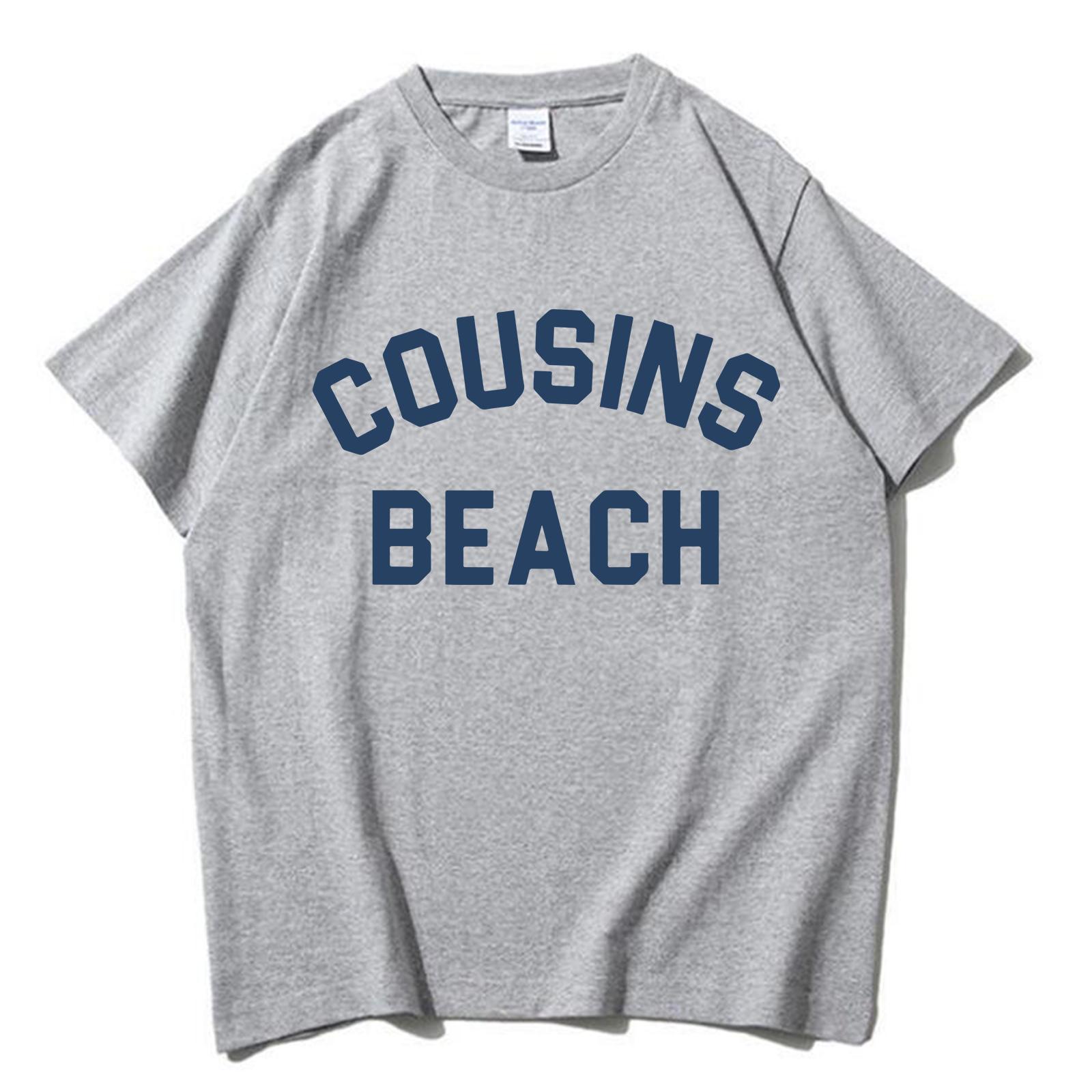 

2025 The Summer I Turned Pretty - Cousins Beach T-shirt Women Girl O-neck Summer Shirt Gift for Fans S