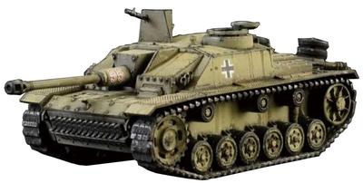 Italeri 1/56 WWII Deutscher Sd.Kfz.142/1 Sturmgeschütz III Ausf.G Plastikmodellbausatz IT25756