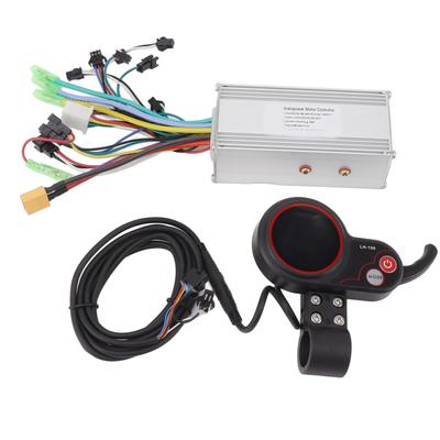 36V 48V 60V 1000W 38A Sinusoidalny 3 Tryby Bezszczotkowy Sterownik Silnika Zestaw LH100 Panel Przepustnicy Kciukowej do Skutera Elektrycznego