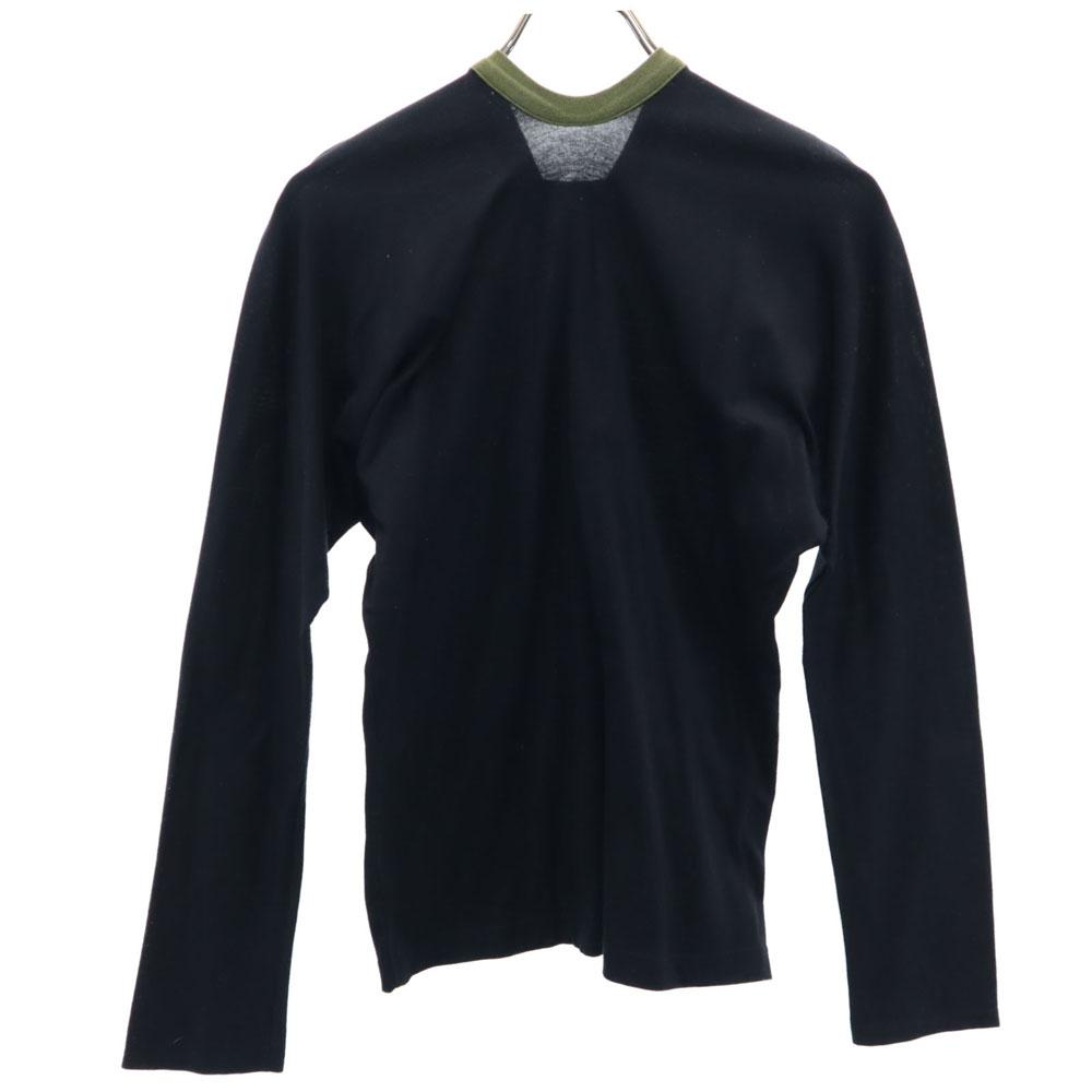 Y's Made In Japan Long Sleeve Cardigan 3 Black Youji Yamamoto Women Used