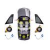 For BMW 5 Series F10 F11 Front Door Speaker Tweeter Cover For BMW Head Treble Horn Loudspeakers With Cable Speakers Accessories