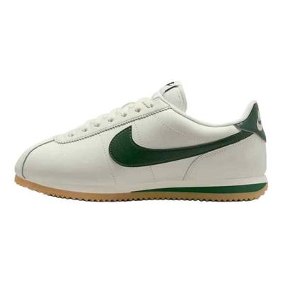 Cortez Voile Sapin Gomme Chaussures Sneakers Femme Crème Gomme-Jaune Noir DN1791-110