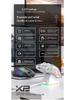 Attack Shark X2PRO RGB Luminous Wireless Bluetooth Transparent Gaming Mouse with Screen