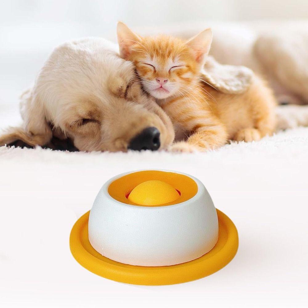 Interactive Pet Lick Toys Training Snack Bowl New Yogurt Licking Plate  For Dogs Cats
