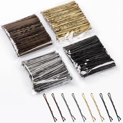 50 STÜCKE Silber Gold Farbe Haarspange für Frauen Haarnadel Lockig Wellig Klammern Frisur Haarnadeln Mädchen Bobby Pins Styling Haaraccessoires
