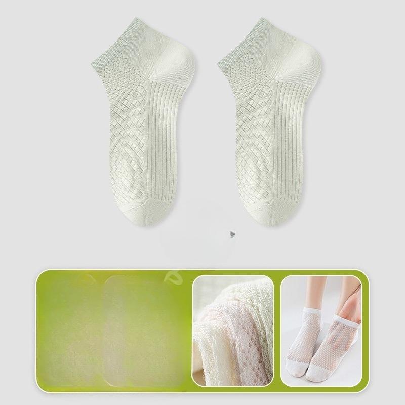 Women's Summer Thin Fashion New Odor Proof Boneless Breathable Socks