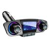 Car Bluetooth FM Transmitter Car Kit Hands-free 2xUSB-2.1A 1.0A with Volume Control