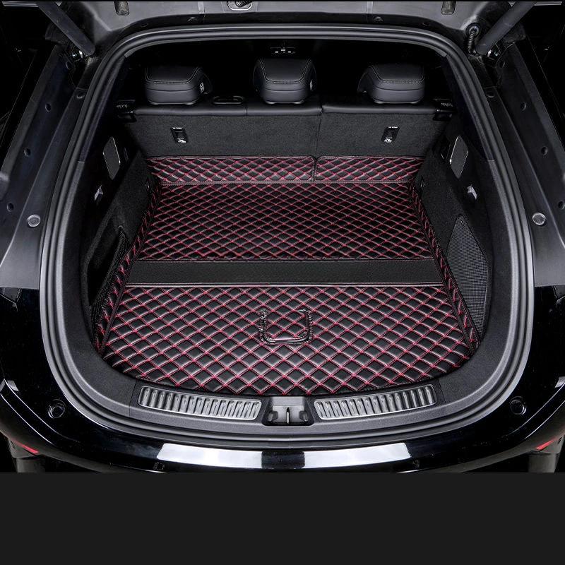 For BYD Sealion 7 EV 2024 2025 Car Boot Mat Rear Trunk Liner Cargo Leather Floor Carpet Tray Protector Accessories Mats
