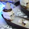 Halloween Resins Skull Boats Backflow Incenses Burners Smoke Incenses Holder Set