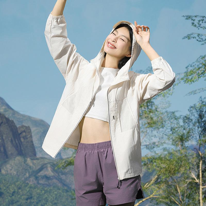 Original Yarn Couple Sunscreen Skin Clothes High Quality Thin Breathable Outdoor UV Protection Men's and Women's Quick-drying Jackets