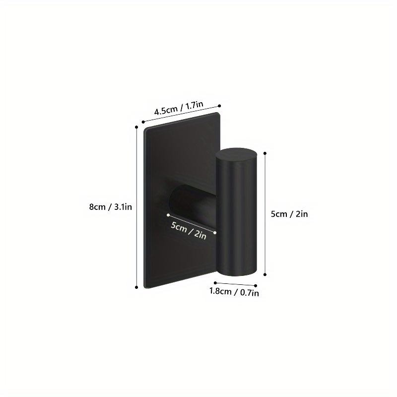 Coat Hooks Wall Mount, Stainless Steel 3 Hooks Wall Hooks T Shaped Coat Hanger Wall Mount, Heavy Duty Silver Towel Hooks Purse