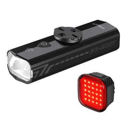 CYCLAMI Rechargeable Bicycle Headlight with Light High IPX6 Outdoor Bike Road Bike Bike Light Set with Suitable for Various Bike Perfect for City