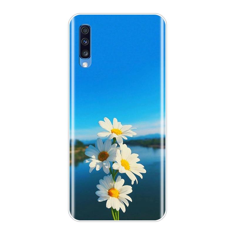 

Чехол для телефона с подсолнухом для Samsung Galaxy A40 A30 A20 A10, силиконовая мягкая задняя крышка из ТПУ для Samsung Galaxy A80 A70 A60 A50, чехлы Samsung A20