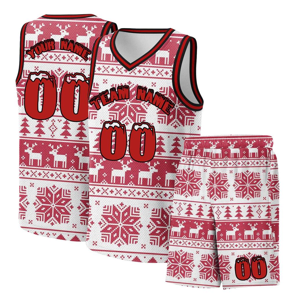 Custom Basketball Jerseys Personalized Printed Tearn Name & Number Sports Uniform For Men Women Youth