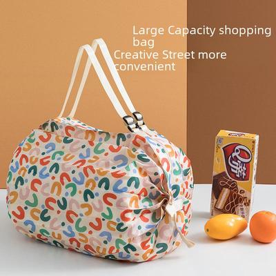 Portable Foldable Eco-Friendly Large Shoulder Shopping Bag