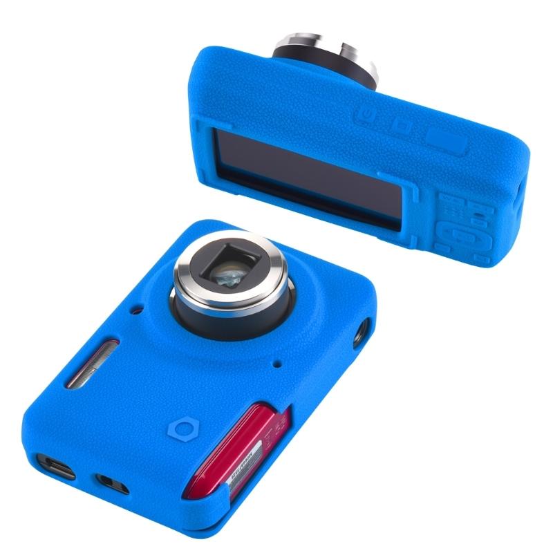 Shockproof Silicone Cover Case for PIXPRO FZ55 Camera Lightweight Full Protections Anti Drop Accessories