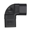 Heavy Duty C14 to C19 Power Cord Adapters 10A Input 15A Output 90 Degree Bend PDU Converters for Industrial Devices