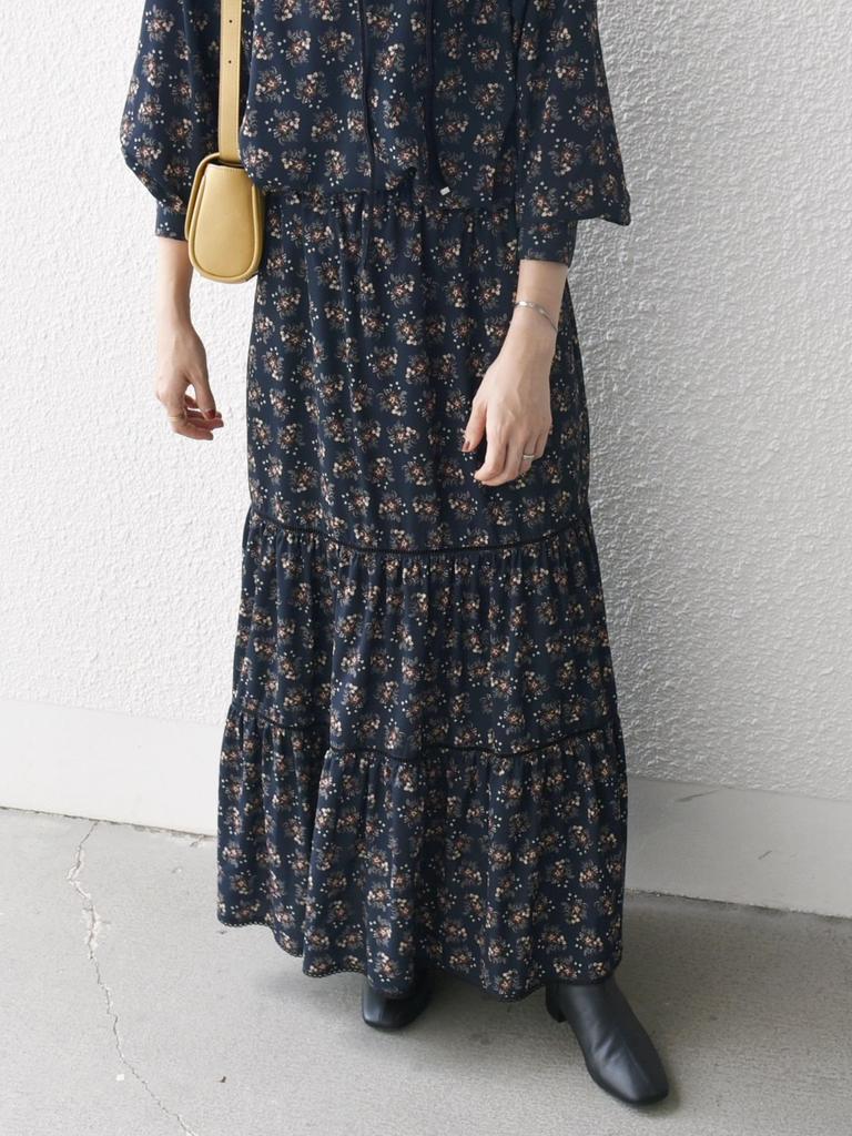 Ships Any H:RAINBOW PETIT PRINT SK 723250065 Navy2 One Size