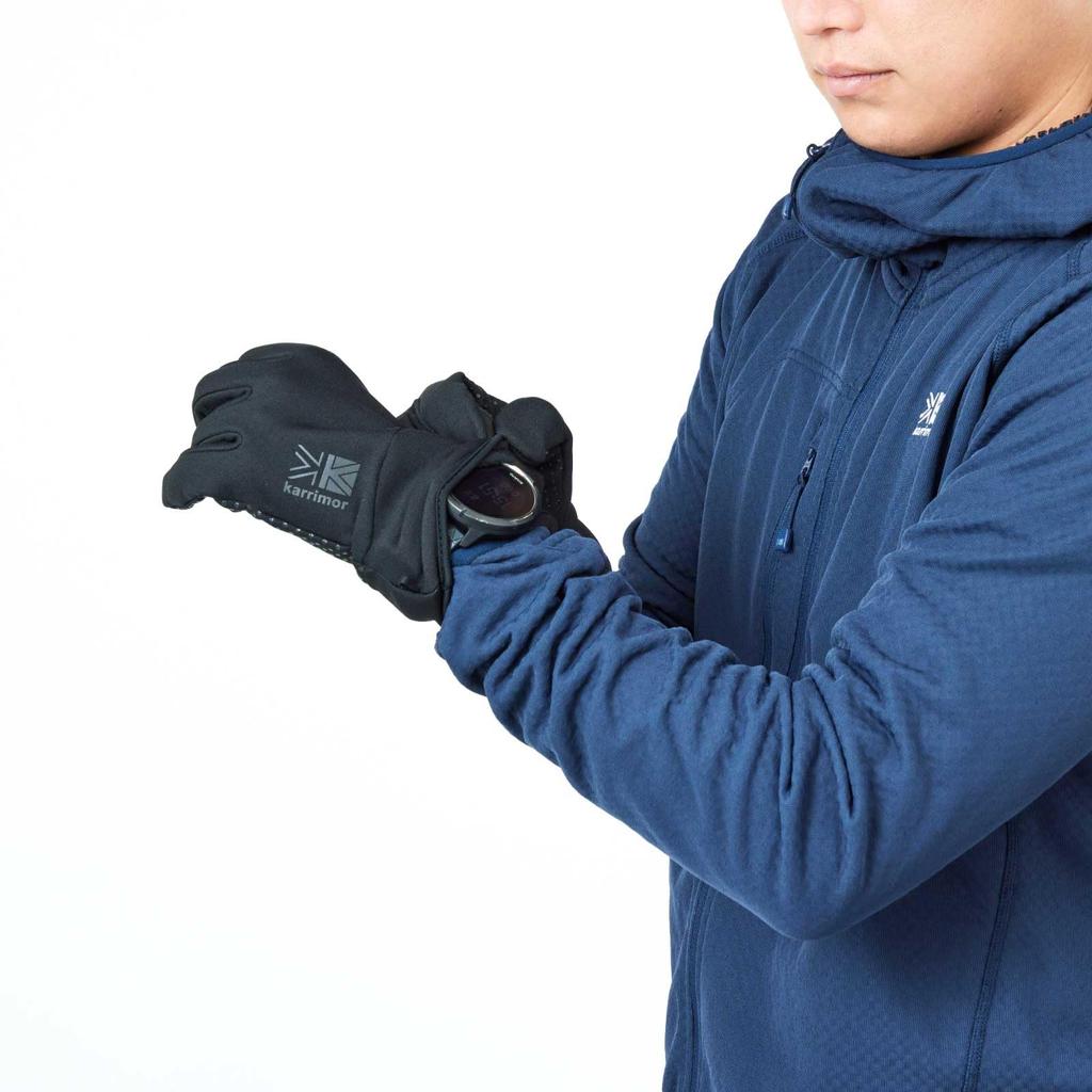 Karrimor Trekking Gloves Stretch Fleece Glove Olive M