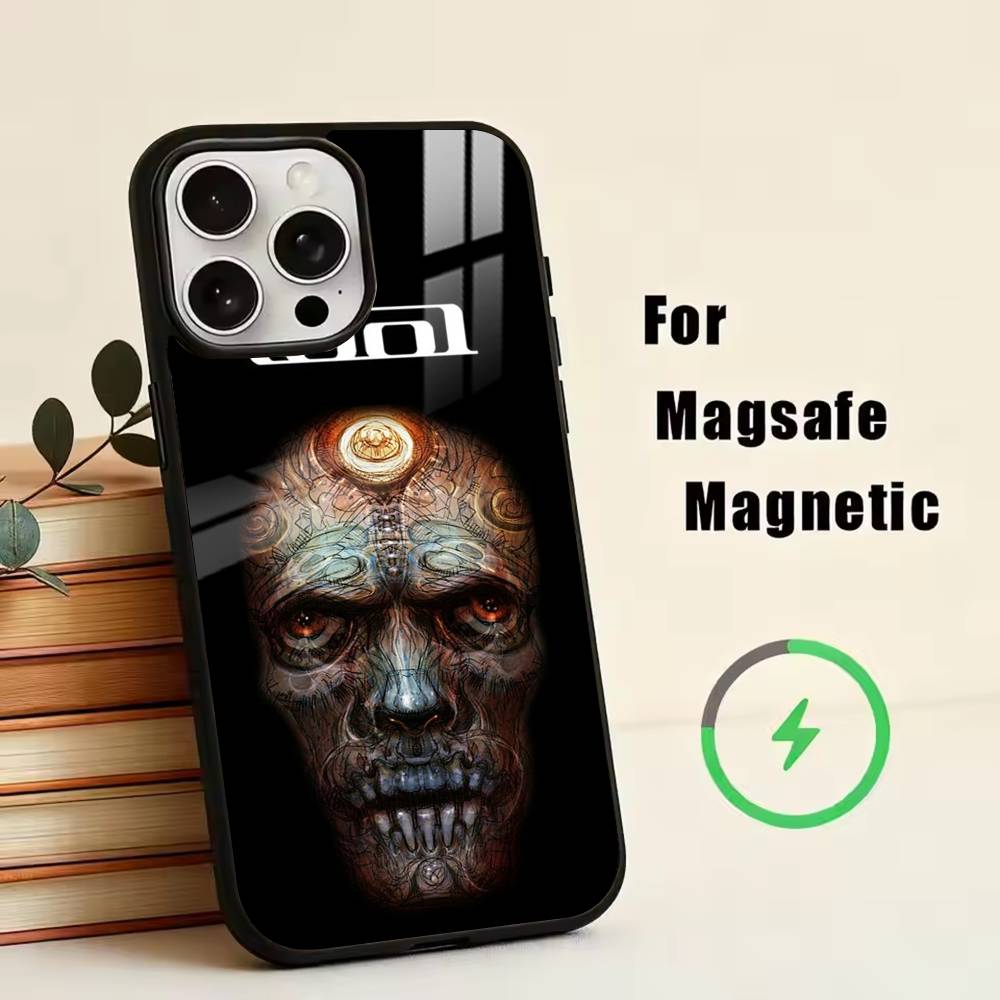 Music TBR-Tool Band Rock  Phone Case For iPhone17,16,15,14,13,12,11 Plus,Pro Magnetic For Magsafe Wireless Charging