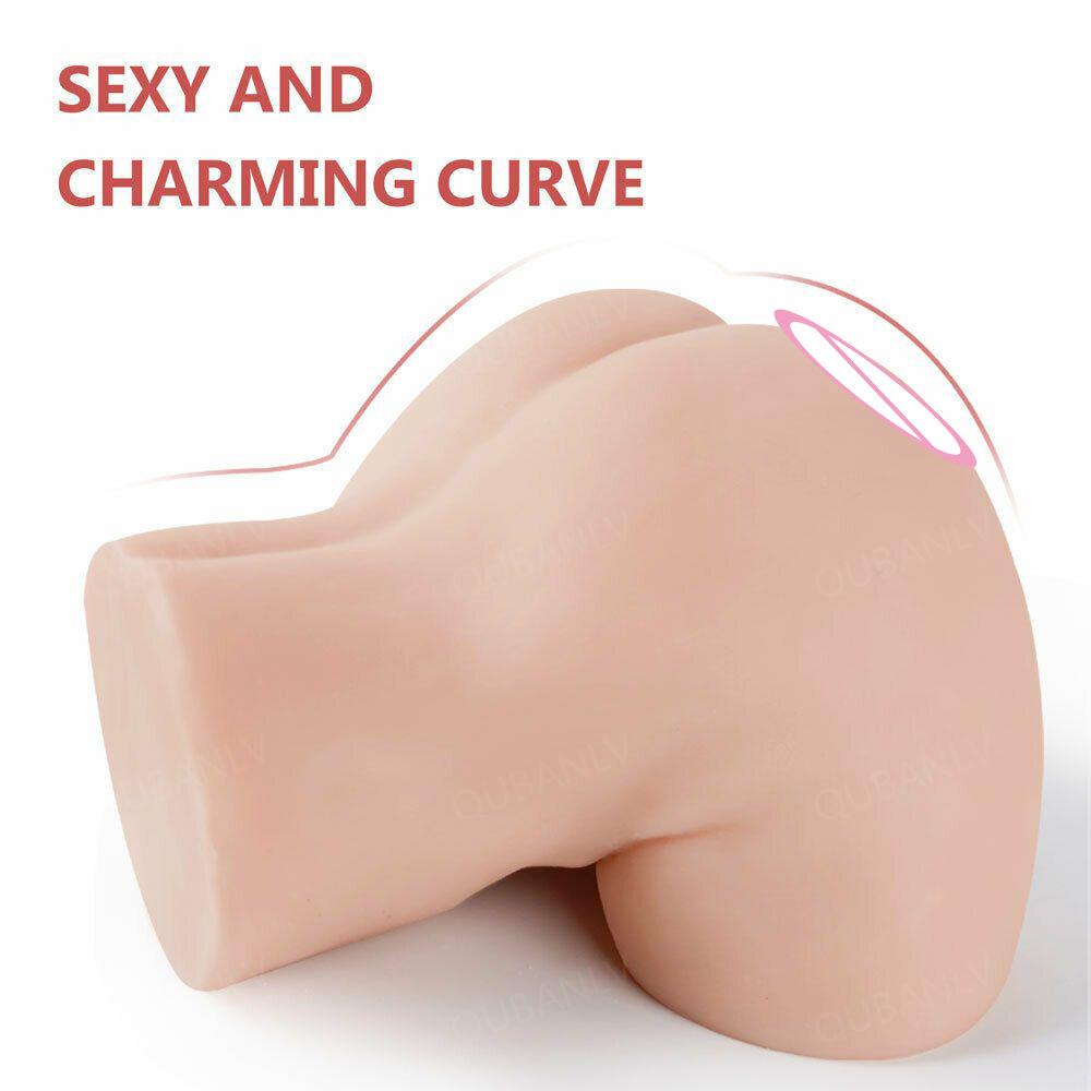 Männliche Masturbatoren Tasse Echte Muschi Echte Vagina Sexspielzeug Silikon Erwachsenenprodukt 3D Realistischer Masturbator Sexspielzeug für Männer Vagina
