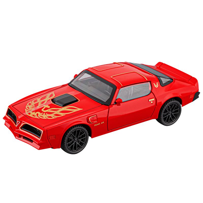 1:32 Pontiac Firebird Trans Am 2nd Generation Alloy Metal Diecast Model Car Simulation Ornaments Holiday Present Gift For Friend