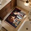 Horimiya Anime Door Mat Washable Non-Slip Living Room Sofa Chairs Area Mat Kitchen Bedside Area Rugs