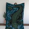 Alligator Crochet Blanket Pattern: Swamp Tapestry (Digital Pattern)