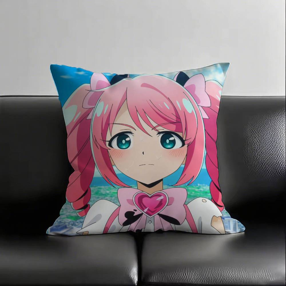 LOVE Game Anime Nagisaka Haruka No Secret Cute Pillow Case Fashion Square Pillowcase Bedroom Sofa Room Ins Decoration Leisure