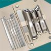 Stainless Steel Nail Clipper Set Professional Manicure Pedicure Tools Full Set for Men Women Home Travel Use