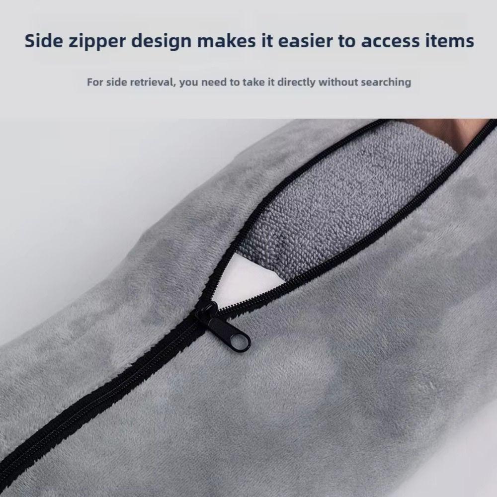 Wasserdichtes Reise-Nackenkissen Tragbares Bequemes Füllbares Kissen Weicher Verstellbarer Riemen Tragbares Kissen Zusätzliches Gepäck