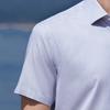 DP Ready To Wear Ironless Short Sleeve Shirt Men's Polo Minimally Checkered Commuter Top