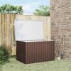 VidaXL Garden Storage Box, Storage Chest, Gardening Tools, Patio Backyard Organizer 46268