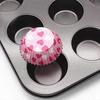 12 Cup Cupcake Pan Muffin Tray Cupcake Mold Muffin Pan Carbon Steel Baking Pan Non Stick Bakeware Biscuit Pan Microwave Cake
