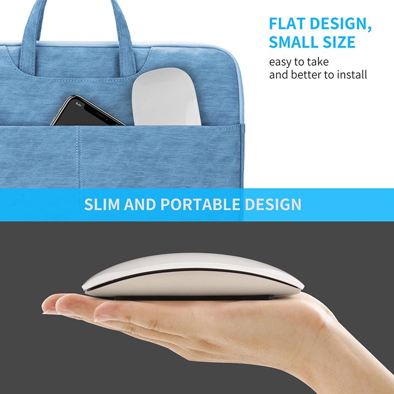 Magic Dual Mode Wireless Mouse Bluetooth Touch Slim Rechargeable Ergonomic for Macbook Air Pro PC Laptop Computer Notebook