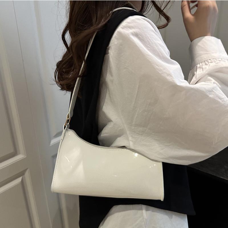 Yogodlns Fashion Large Capactiy Shoulder Bag Vintage Soft Leather Tote Bag Leisure Women's Armpit Hobo Bag Handbag
