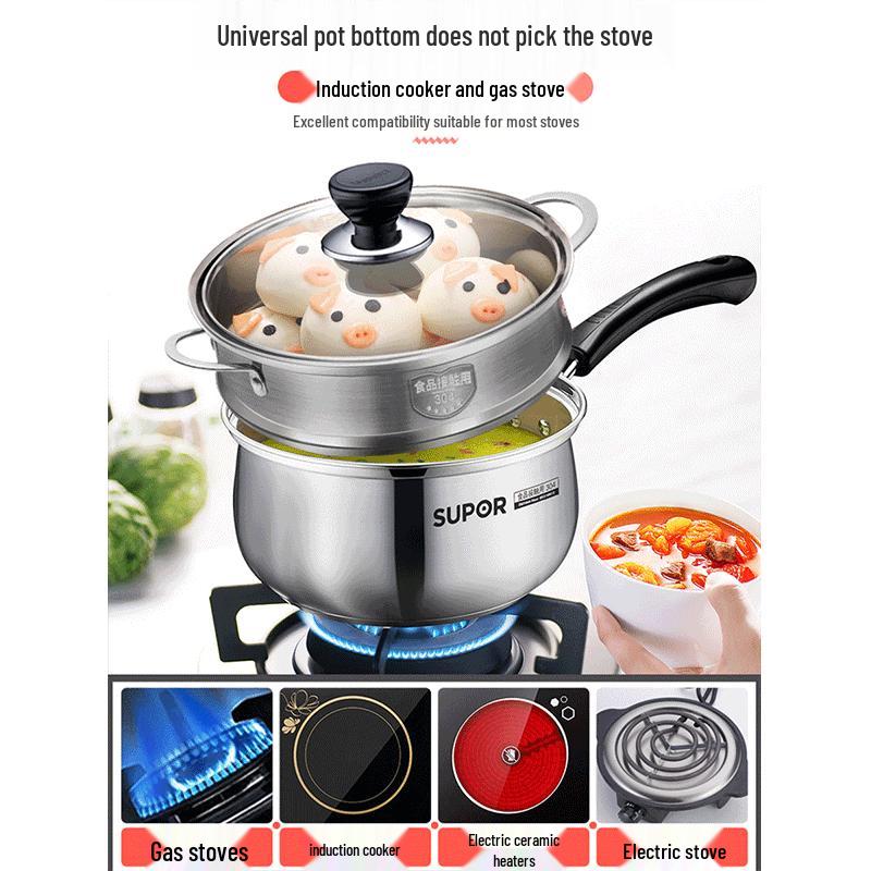 Supor 304 Stainless Steel Milk Pot
