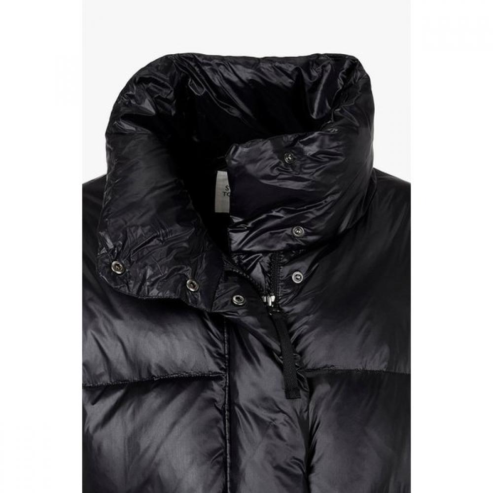 Studio Tomboy High Neck Glossy Short Down Jacket 9175414982