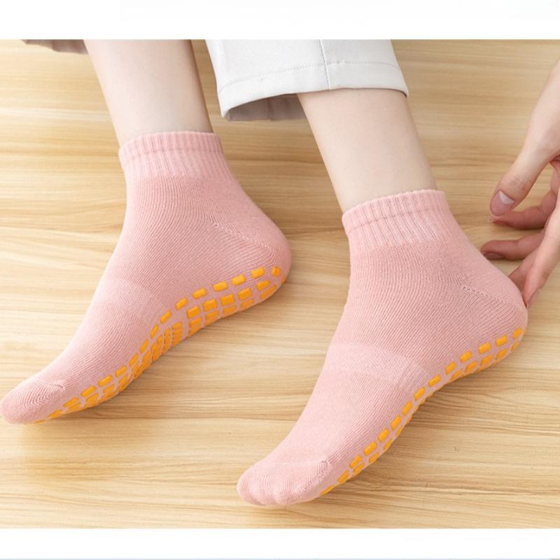 Unisex Männer Frauen Hochwertige Baumwolle Sportsocken Silikon Anti-Rutsch Frauen Yoga Socken Weibliche Damen Pilates Ballett Tanzsocken