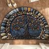 Non-Slip Semi-Circular Carpet Anti-fouling Welcome Mat New Door Mat  Home Decorative