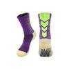 Men's Non-Slip Mid-Calf Football Socks with Thickened Towel Bottom and Silicone Grip