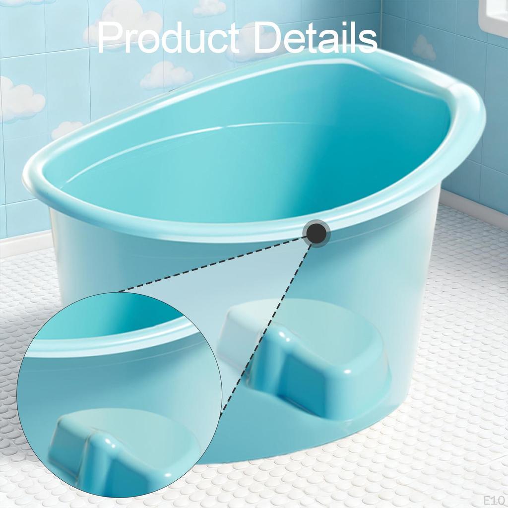 Badeeimer Kinderwanne Dusche Sitzen für Geschenke Babys Jungen und Mädchen