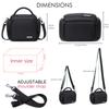 Portable Single Shoulder Camera Bag Crossbody Compact Camera Case Vintage Padded Waterproof Messenger Bag For Slr Dslr And Lens