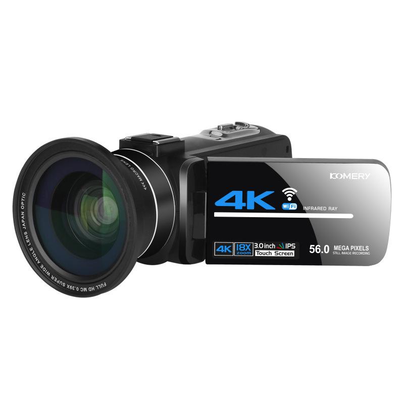 4K 56MP WiFi Digital Camcorder for Weddings & Live Broadcasts
